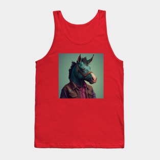 Illustration of Bojack horseman 2d Tank Top